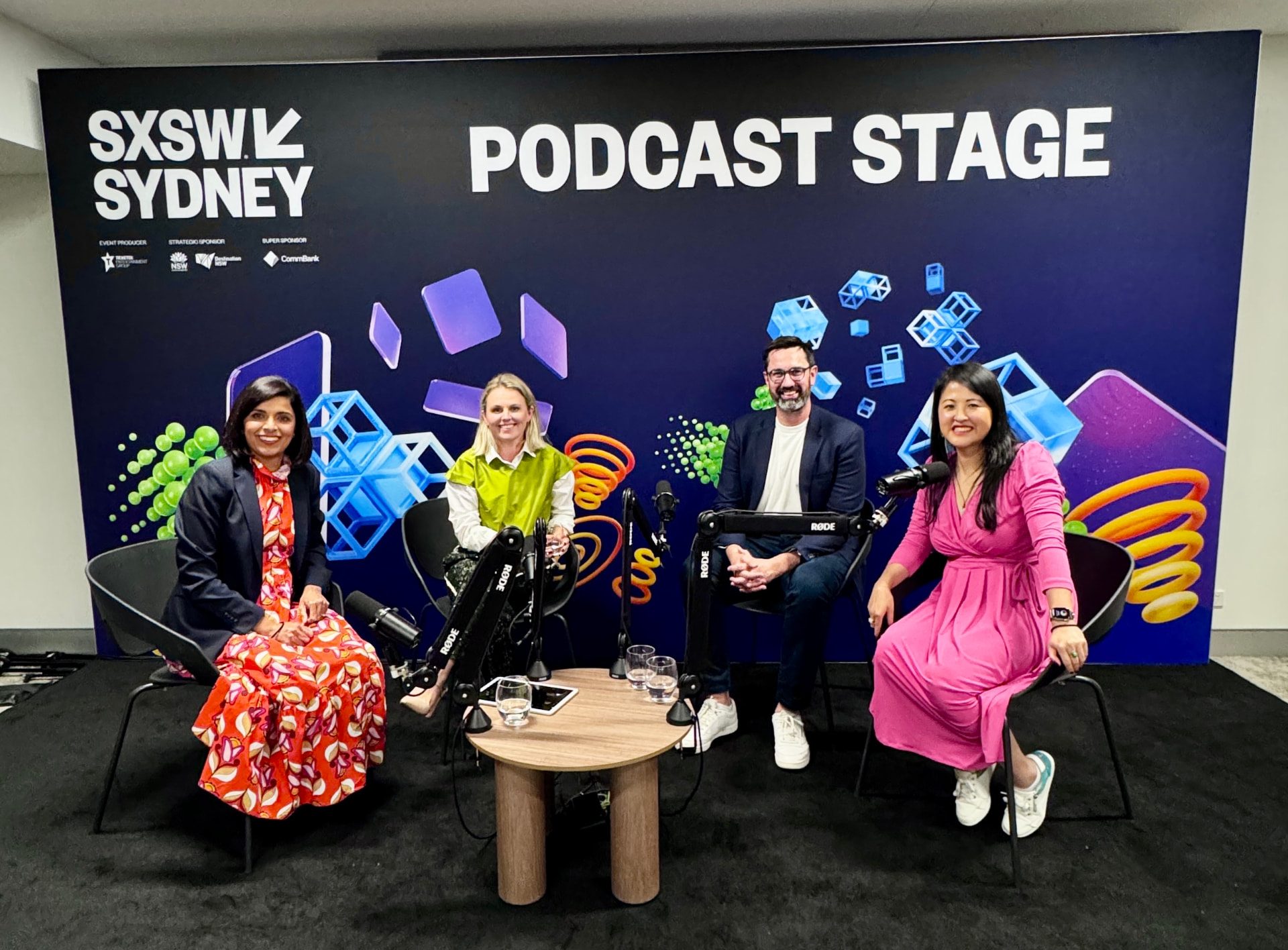 Lucy Lin on the SXSW Sydney Podcast Stage panel
